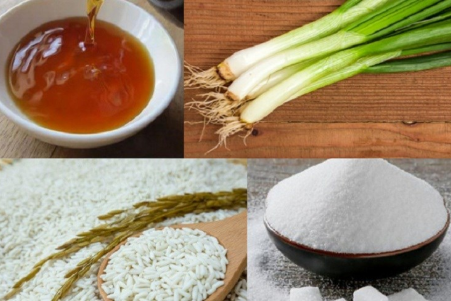 nguyên liệu làm cơm cháy