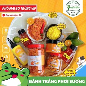 Bánh tráng phơi sương ỘP ỘP FOOD combo bánh tráng bơ đồ ăn vặt tiện lợi - COMBO PHÔ MAI