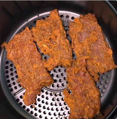 Sấy bò khô bằng nồi chiên không dầu 